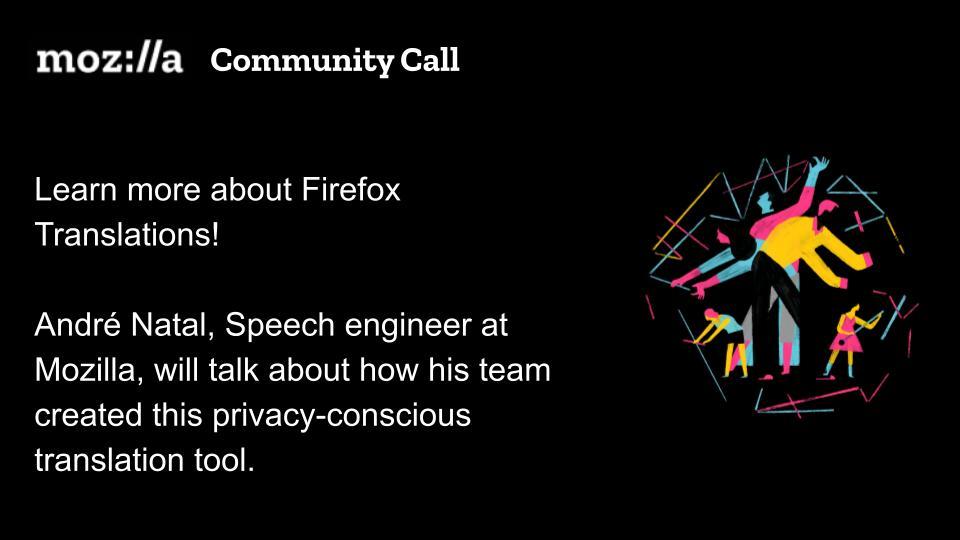 Community Call - Discover Firefox Translations - Mozilla Community Portal